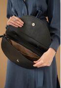 Фото Женская кожаная мини-сумка Сhris maxi черная BlankNote (TW-Chris-max-g) 